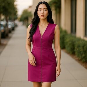 Kate Spade Saturday Shift Dress Sleeveless V-Neck‎ Career Party Cocktail Dress